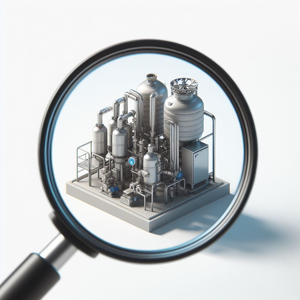 برسی قطعات تصفیه آب صنعتی